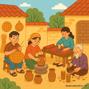 Minh họa craft village