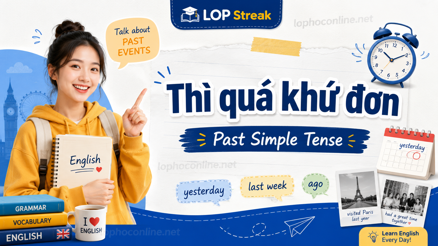 Thì quá khứ đơn (Past simple tense)